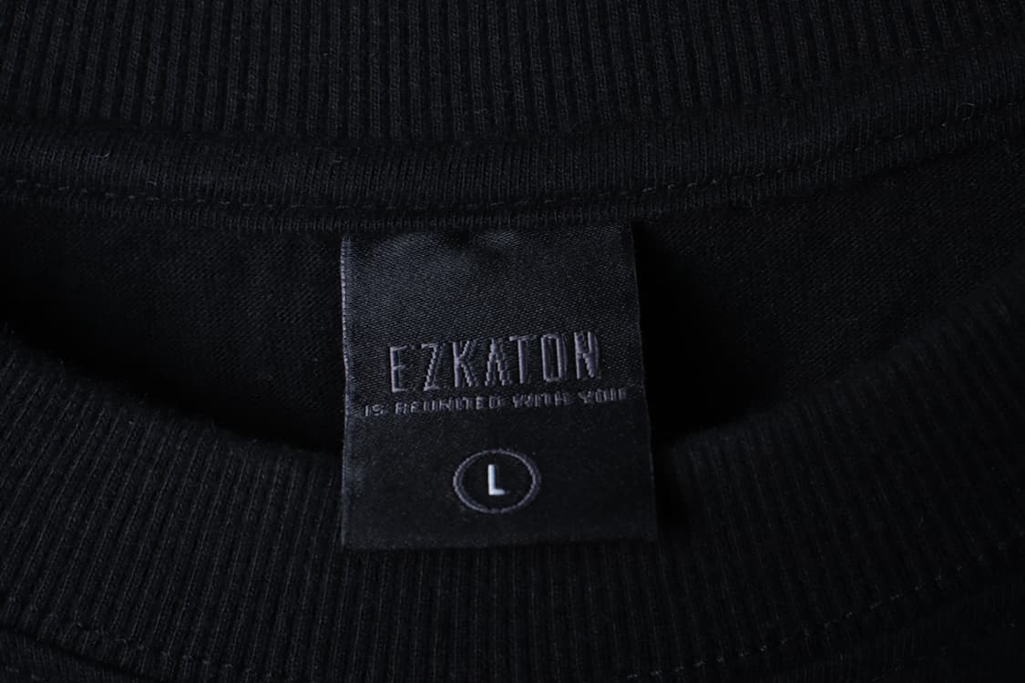(L-XL) 에즈카톤 반팔 티셔츠 락티 프린팅 블랙 스트릿-H31702 상품이미지6