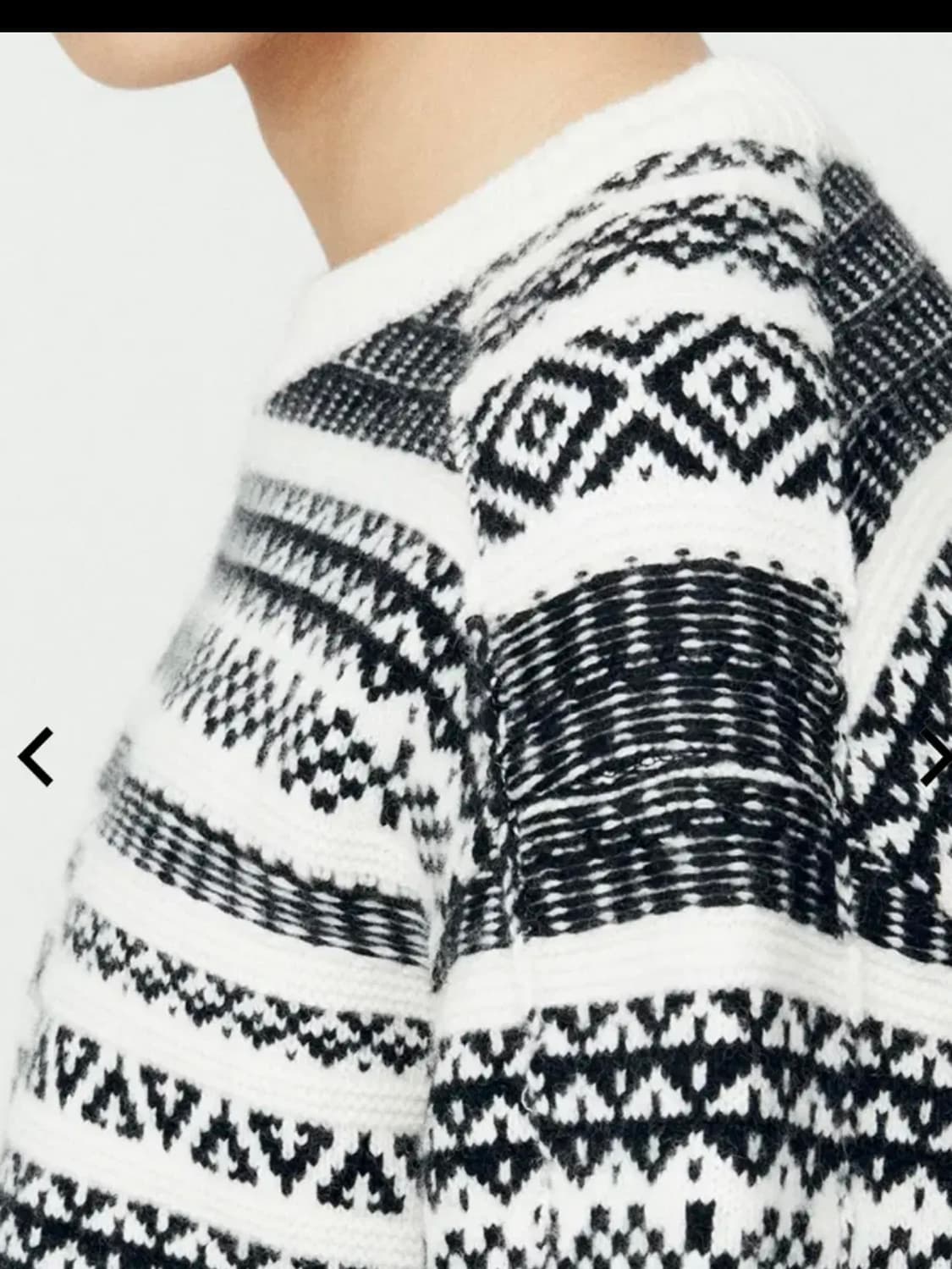 [L]앤더슨벨 NORDIC CREW-NECK SWEATER 상품이미지3
