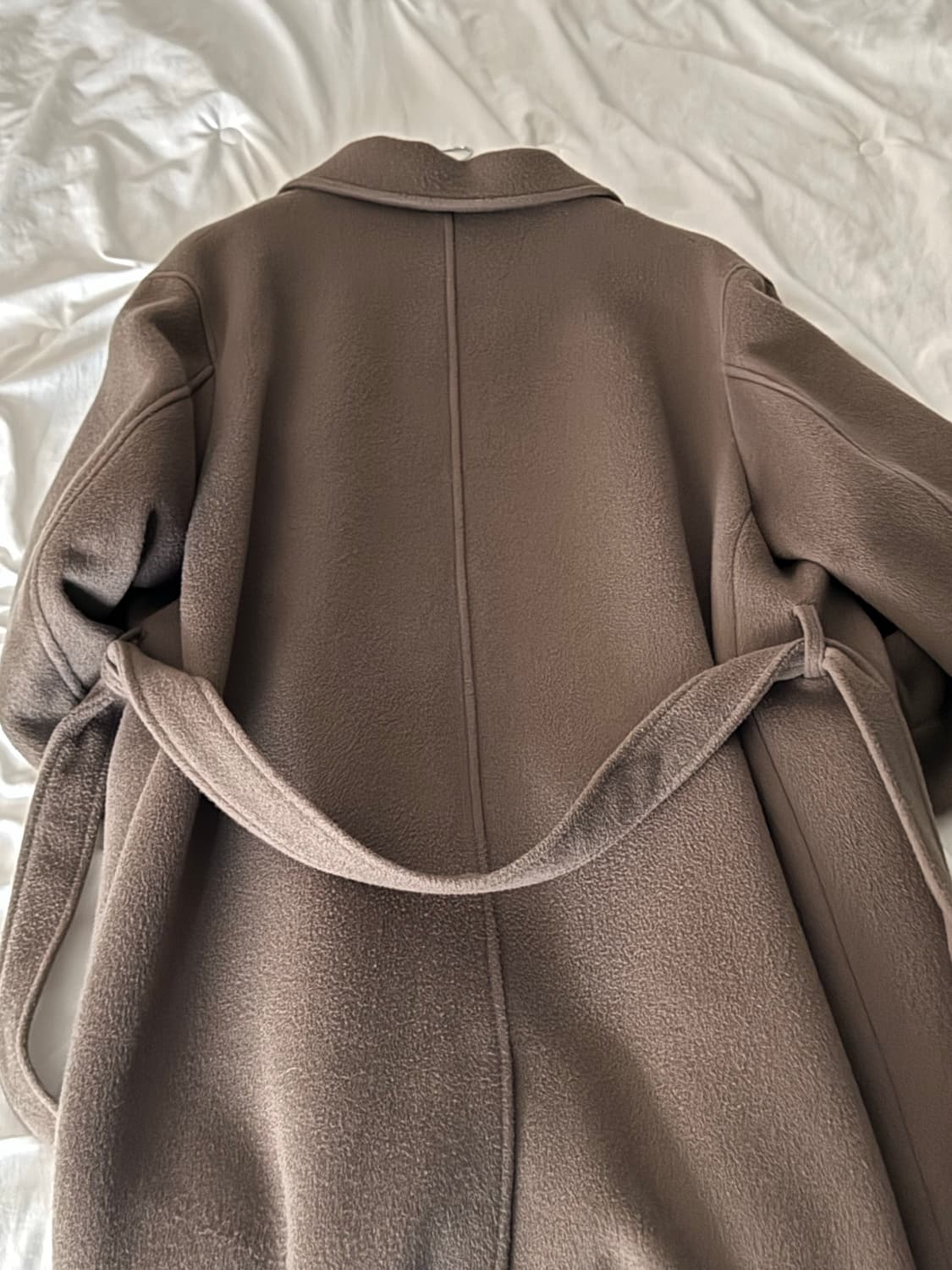 셔터 20FW 벨티드 발마칸 코트 L 상품이미지4