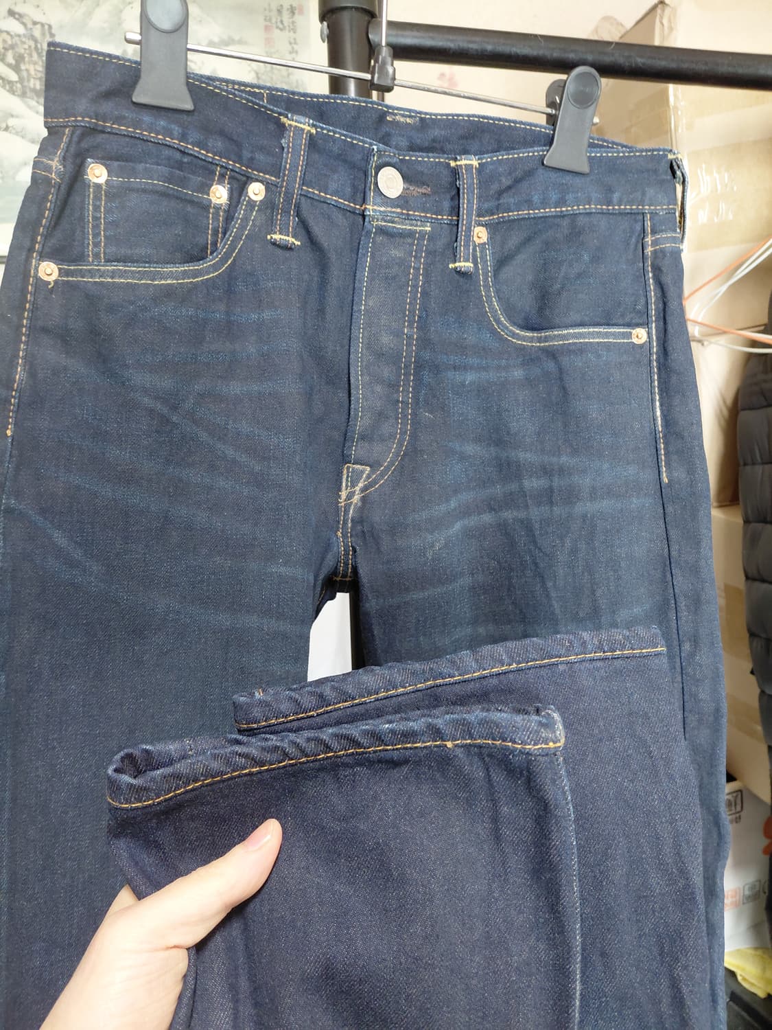 [리바이스501]1963 클래식 스트레이트핏 데님 청바지 30사이즈  상품이미지9