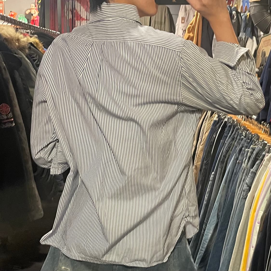 [IM] Polo 폴로 스트라이프 블루 긴팔셔츠 상품이미지7