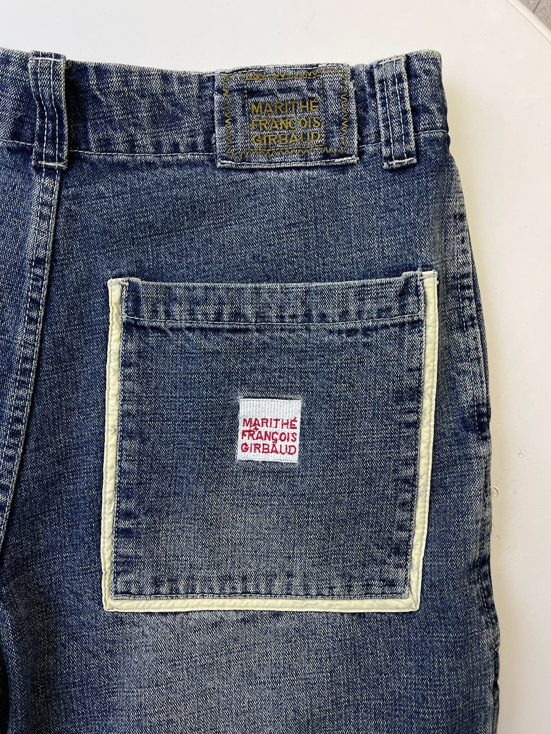 마리떼프랑소와저버 90s 아카이브 테이핑 데님 팬츠 상품이미지6