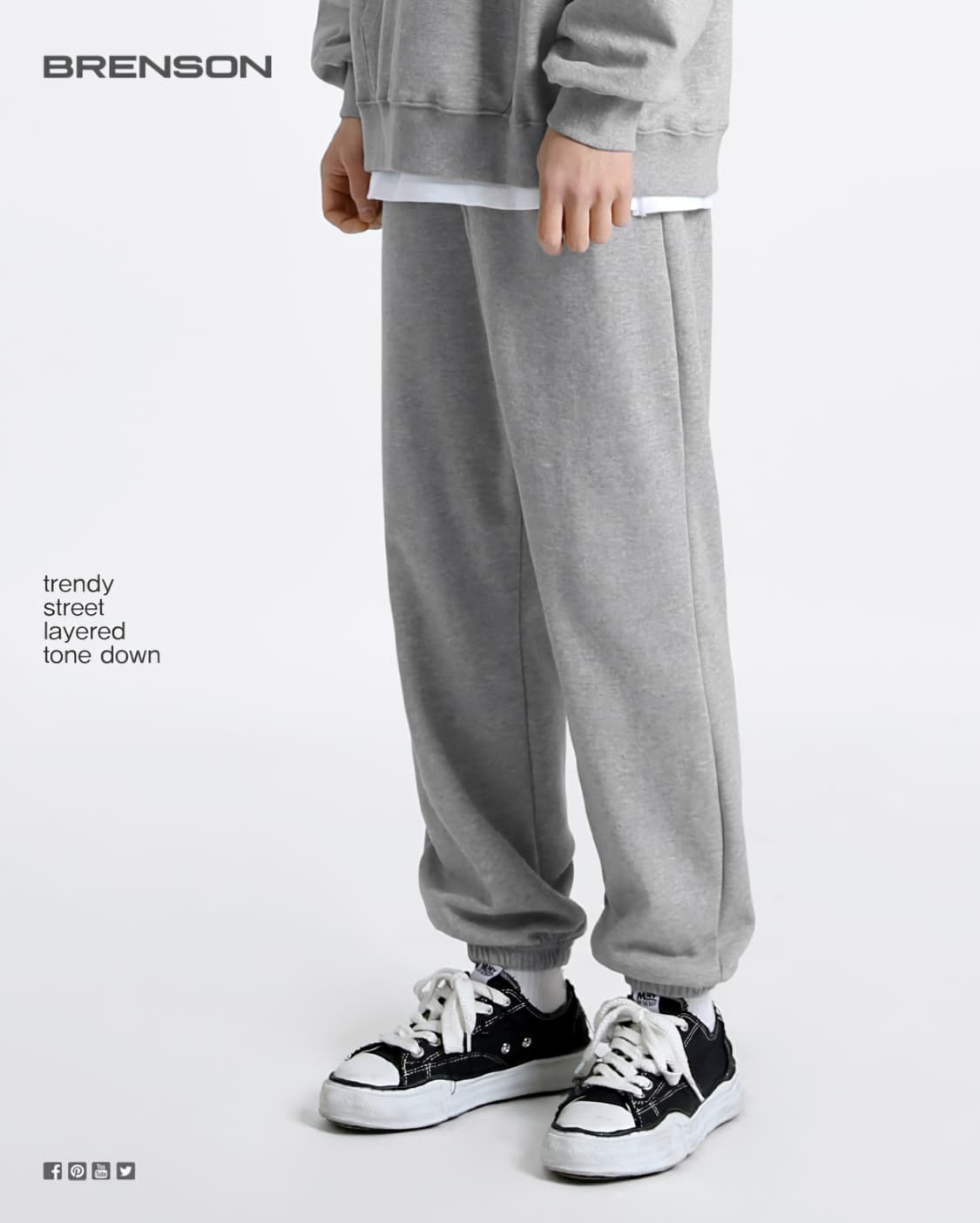 브렌슨 조거 트레이닝 팬츠 L (2벌), 체육복, 운동복 상품이미지5