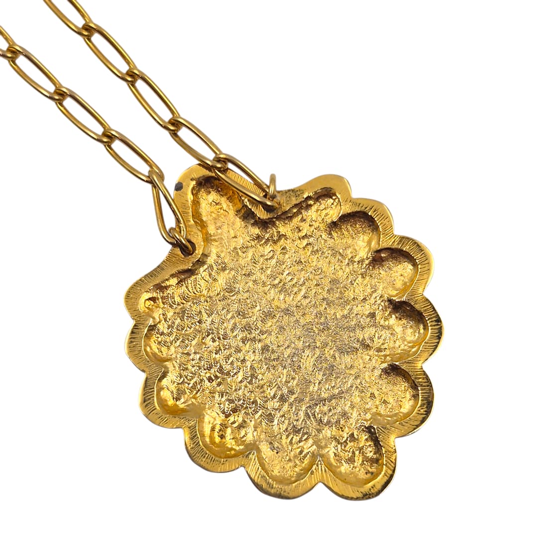 90s 프랑스 니나리치 대왕 조개 목걸이 상품이미지5