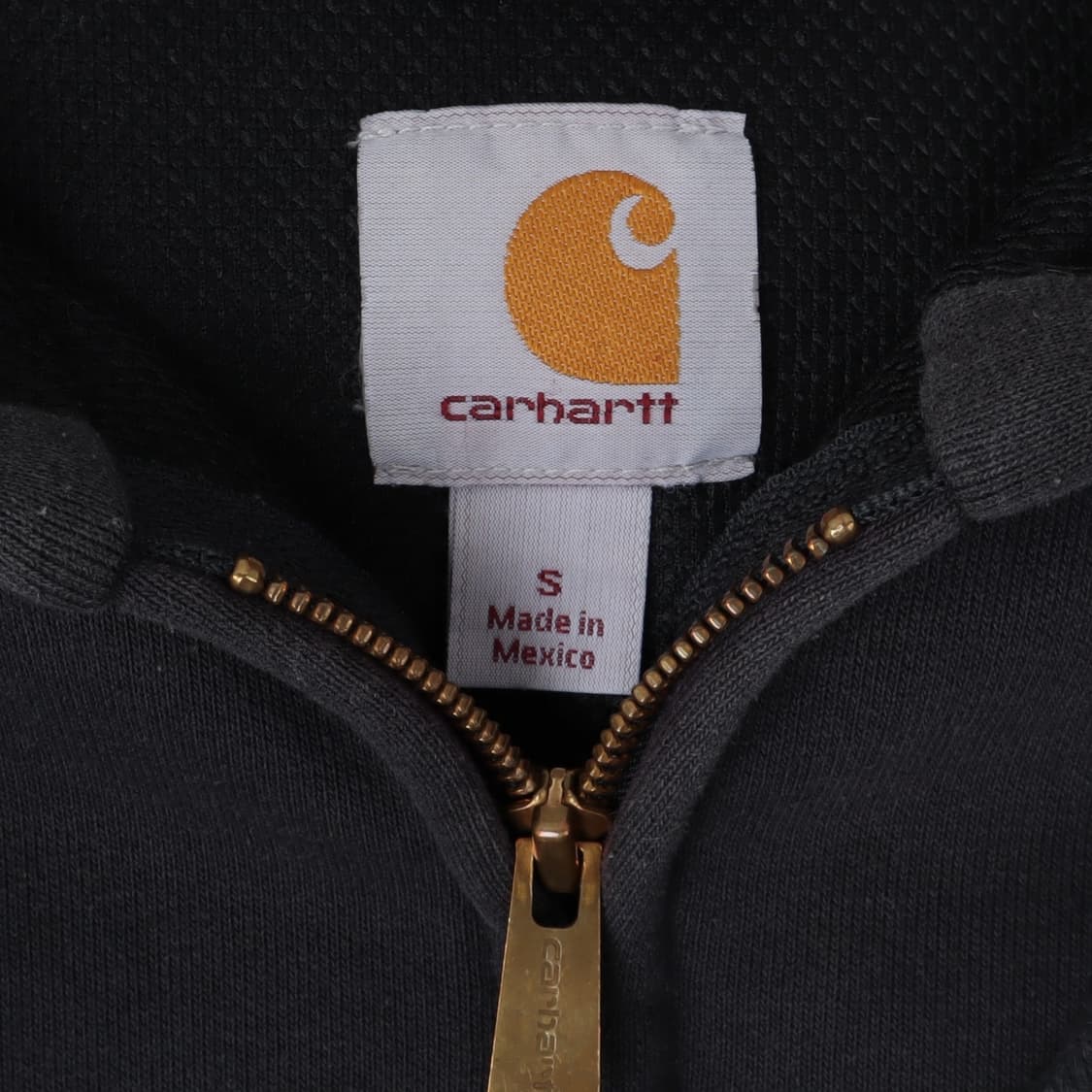 칼하트 블랙 레인디펜더 써멀 후드집업 상품이미지8