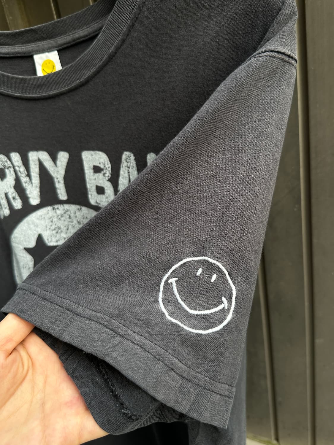 Japanese vintage smiley face printing 상품이미지4