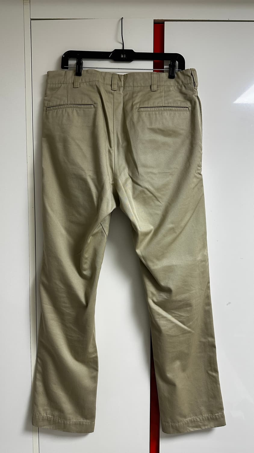 나나미카 25SS 스트레이트 치노 팬츠 카키 상품이미지3