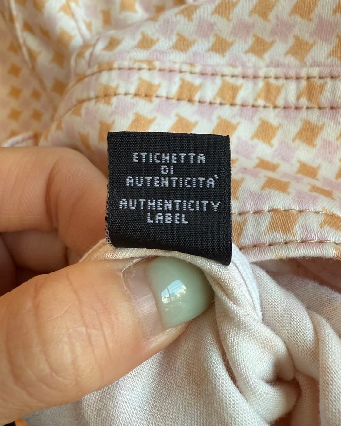 잔프랑코 페레 핑크 패턴 트러커 자켓  상품이미지9