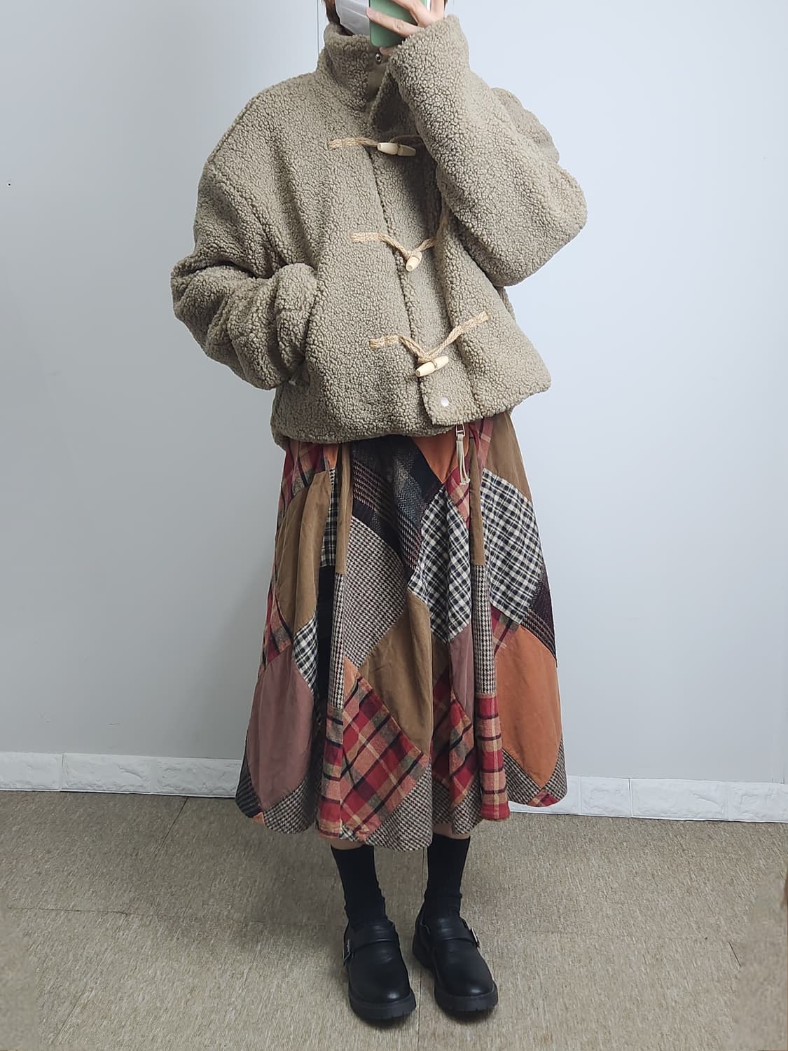 (Thursday Island)패치워크 스커트 상품이미지4