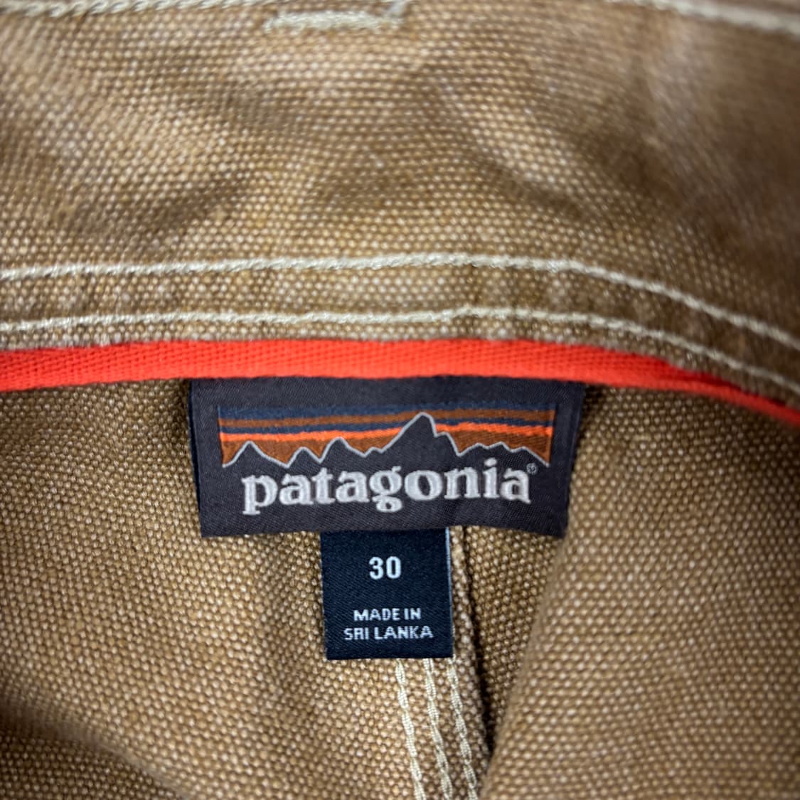 파타고니아 캔버스 카고 팬츠 상품이미지7