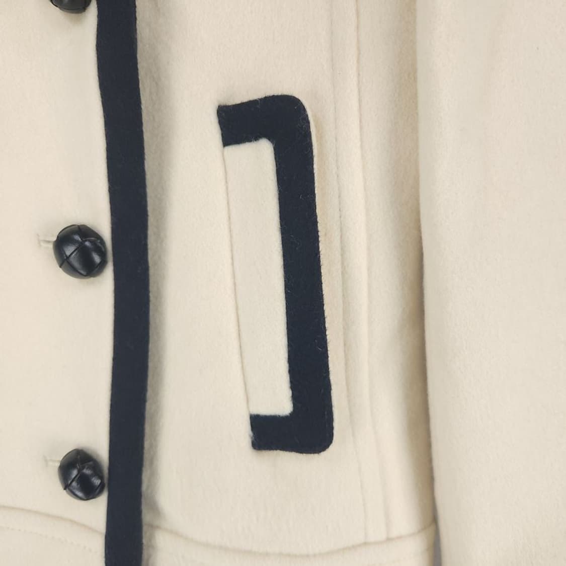 [여0]제이크루 아이보리 스쿨룩 모직 자켓[Y5C-261] 상품이미지4