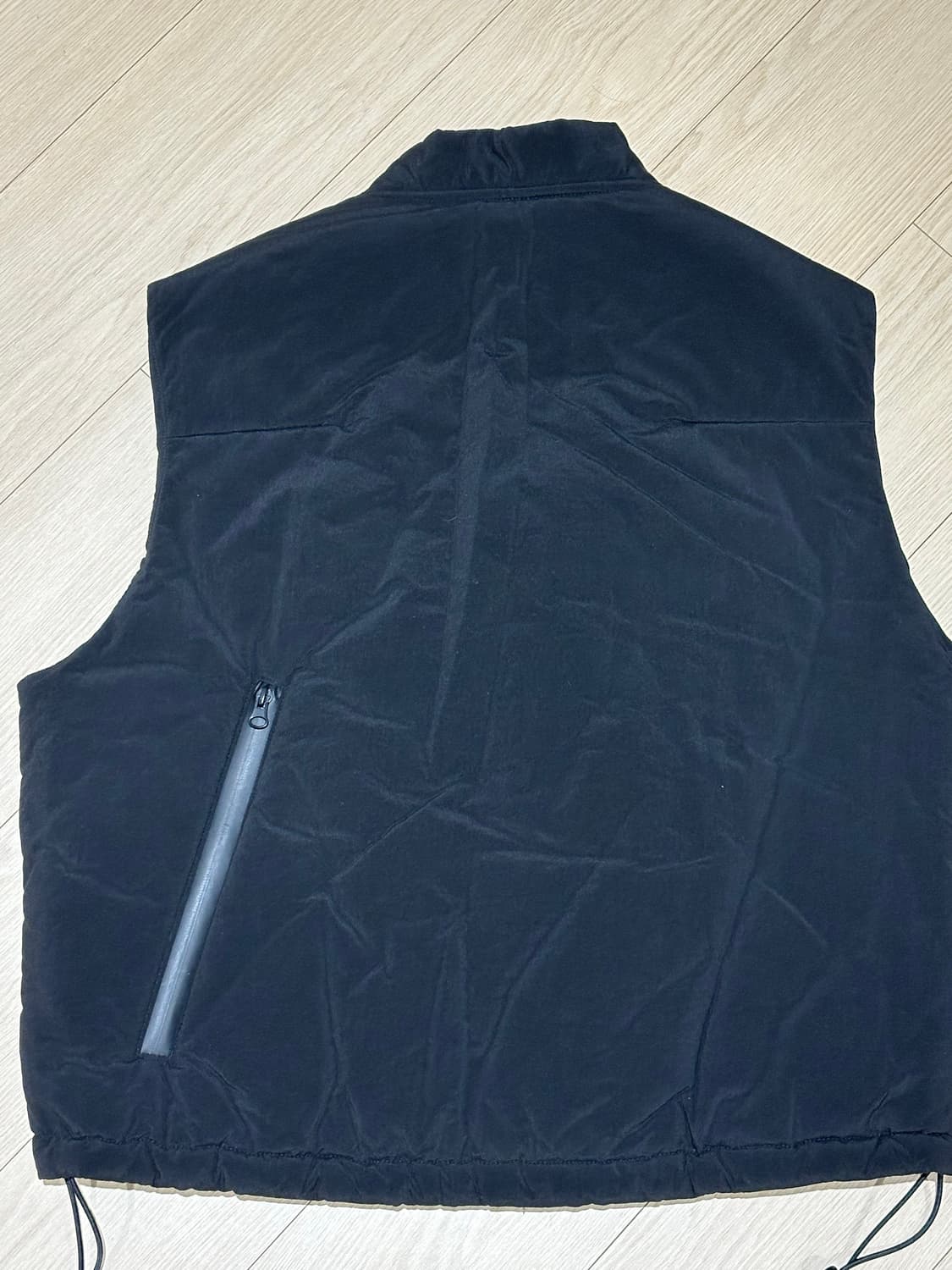 논플로어 베스트 M 조끼 블랙 상품이미지2