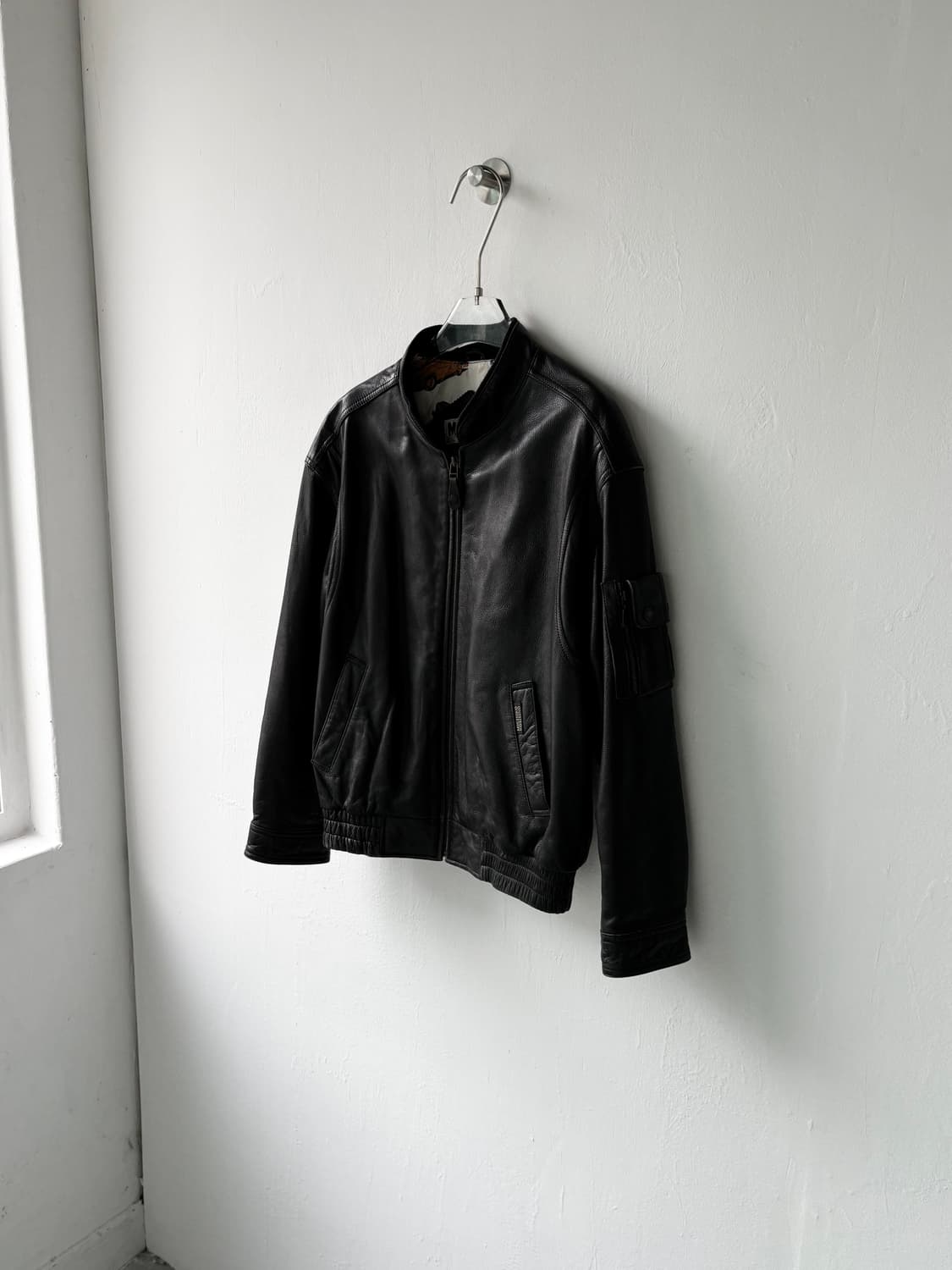 미치코 런던 레더 바이커 자켓 상품이미지3