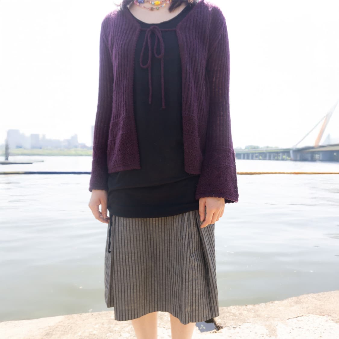 블랙 드로우 슬리브리스 상품이미지9