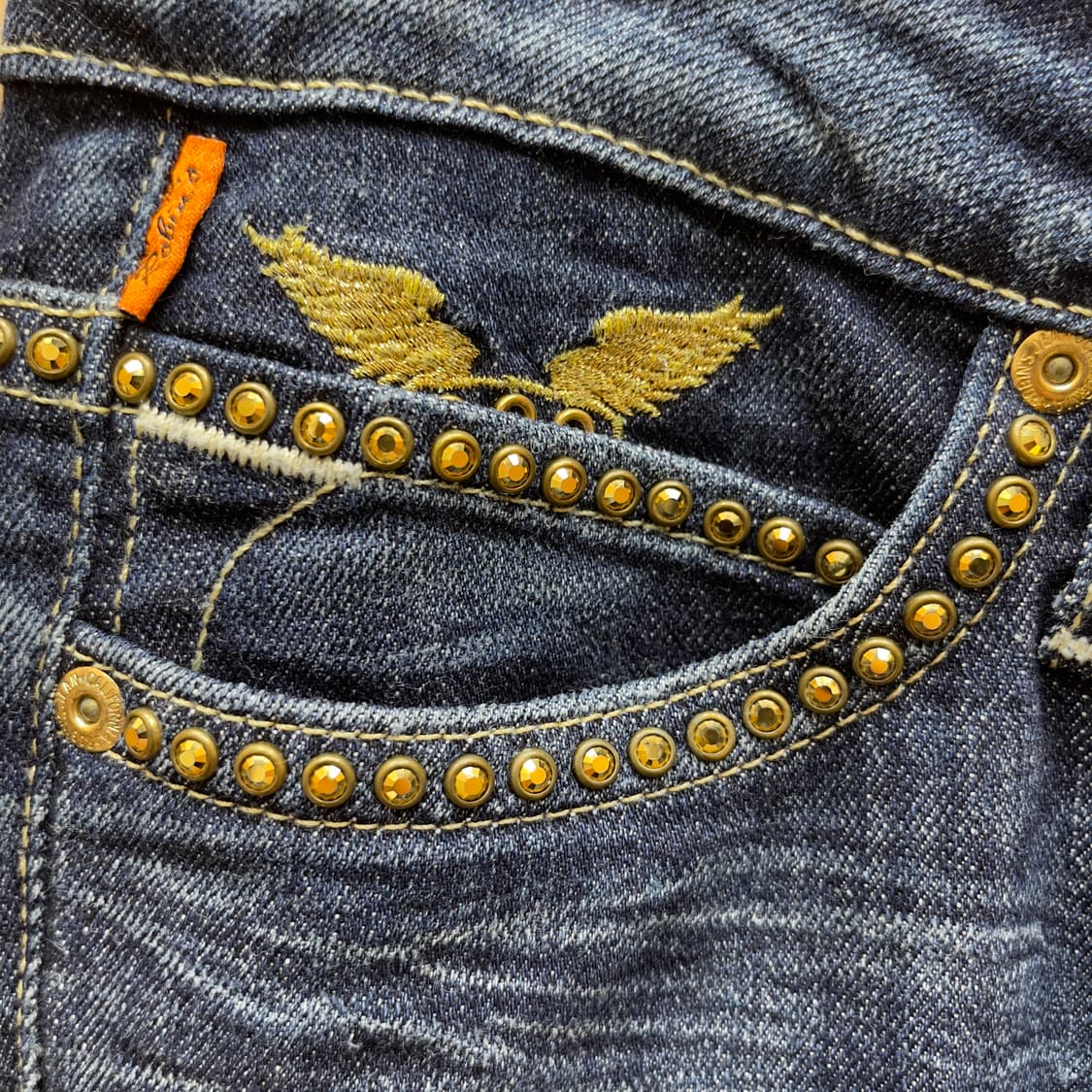 로빈스진 골드윙 슈퍼가봇 슬림부츠컷 상품이미지6