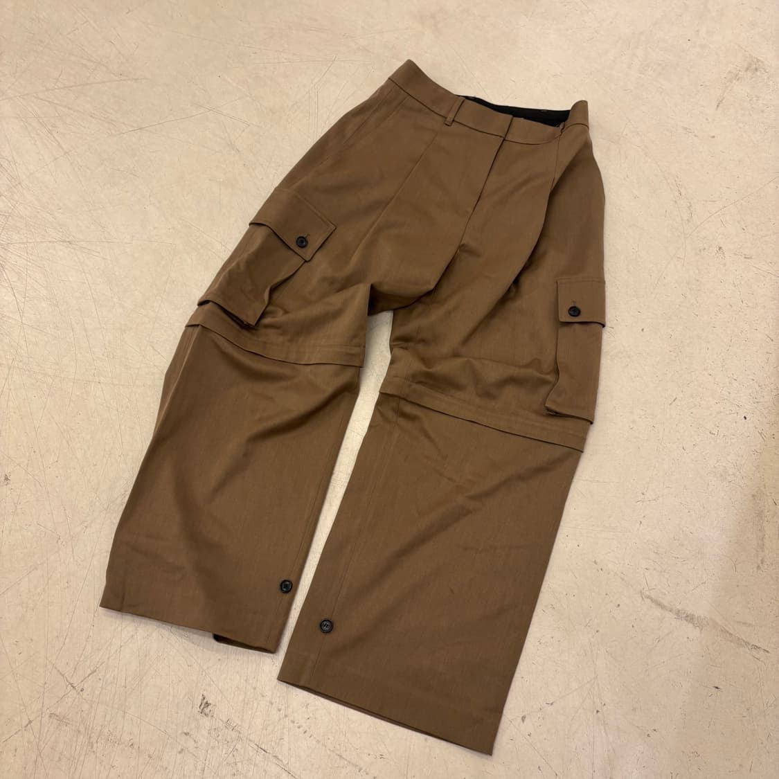 Dare 빈티지 스냅 컨버터블 와이드 팬츠 상품이미지1