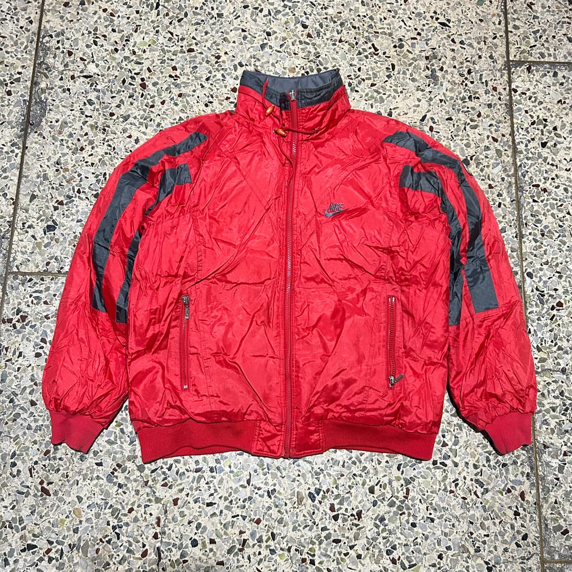 나이키(NIKE) 00S 그레이 리버시블 패딩 상품이미지5