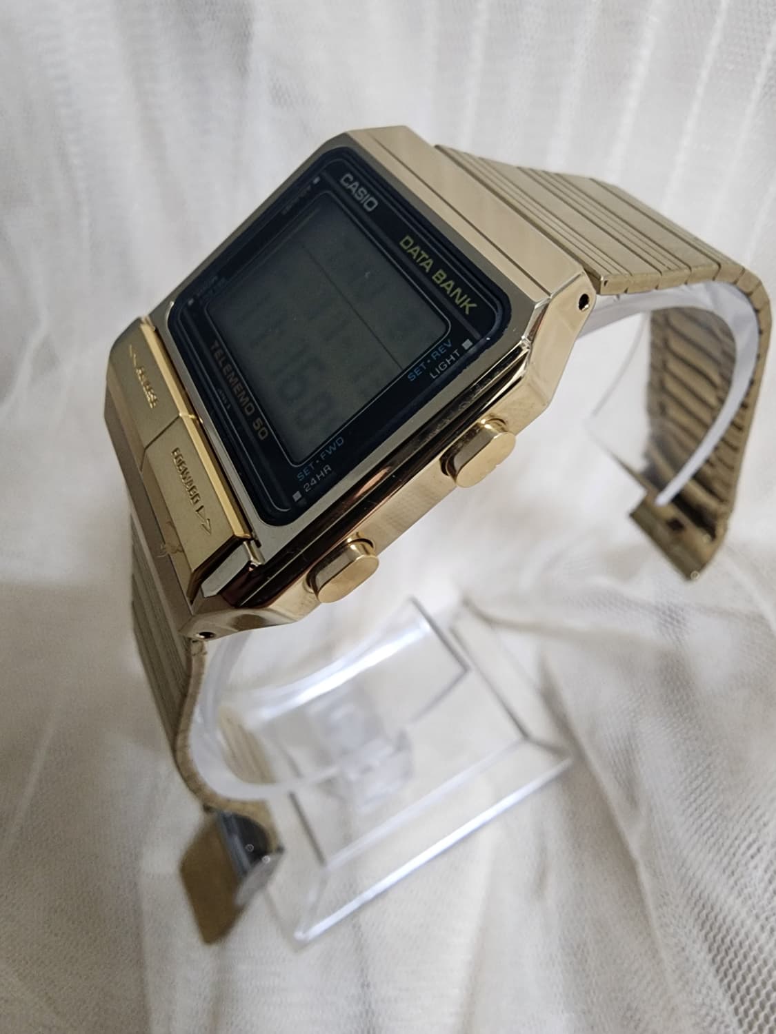 카시오 데이터뱅크 DB-500G 빈티지 시계 상품이미지5