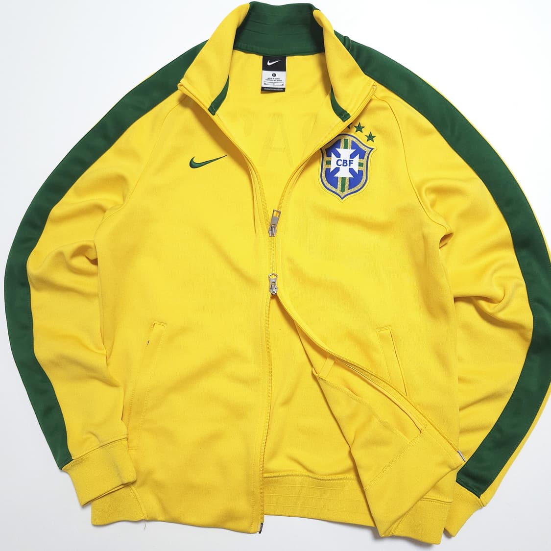나이키 13-14 브라질 국대 트랙탑 져지 자켓 상품이미지2