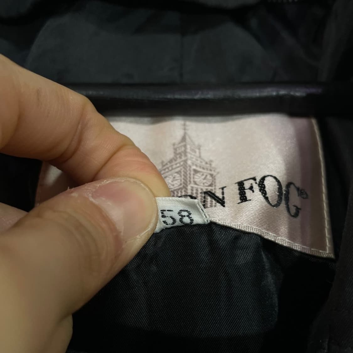 런던포그 벨티드 맥코트 상품이미지5