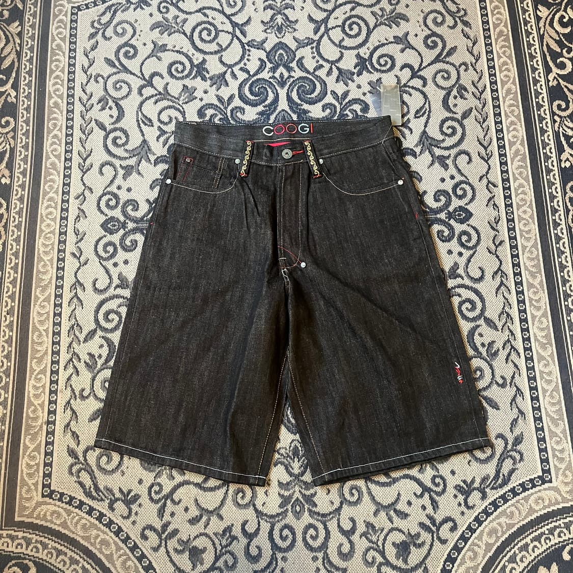 34 COOGI 데님 하프 팬츠/W2375 상품이미지3