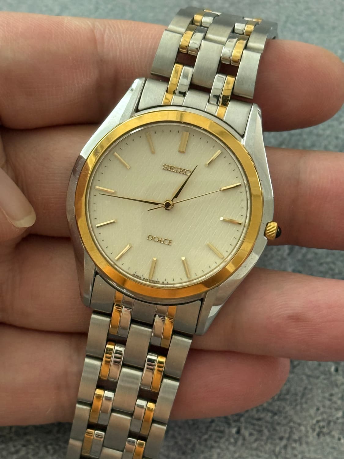 세이코 Seiko Dloce 클래식 콤비 상품이미지3
