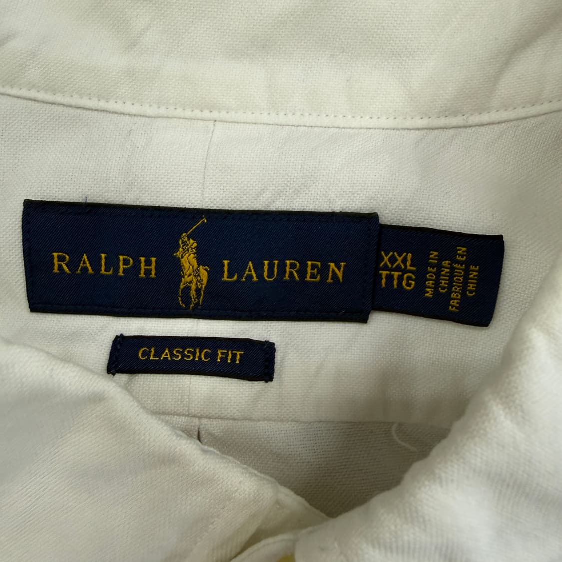 (XXL)폴로 랄프로렌 옥스포드 버튼다운 셔츠(화이트,빅사이즈) 상품이미지2