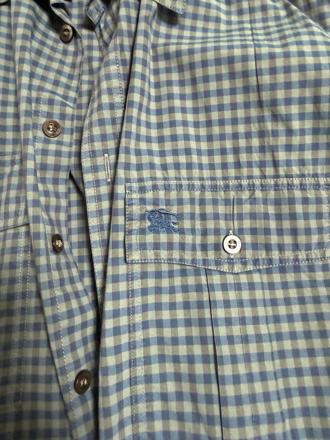 버버리 반팔 셔츠 m 상품이미지3