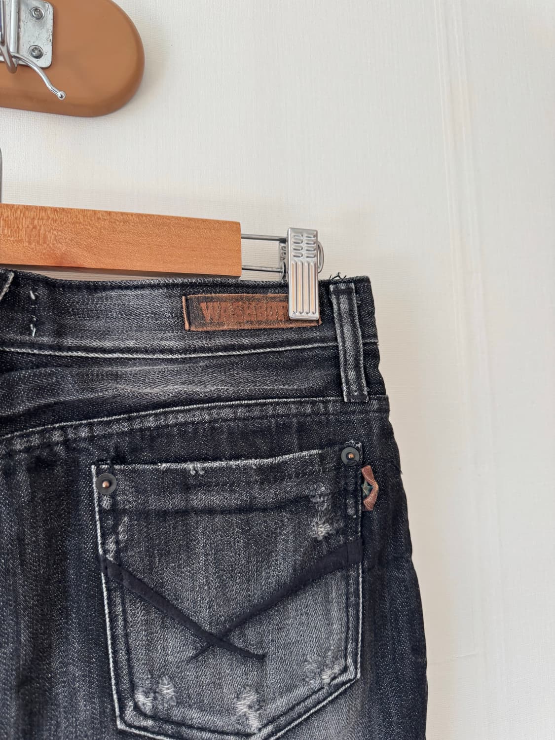 데님 미니 스커트 상품이미지3