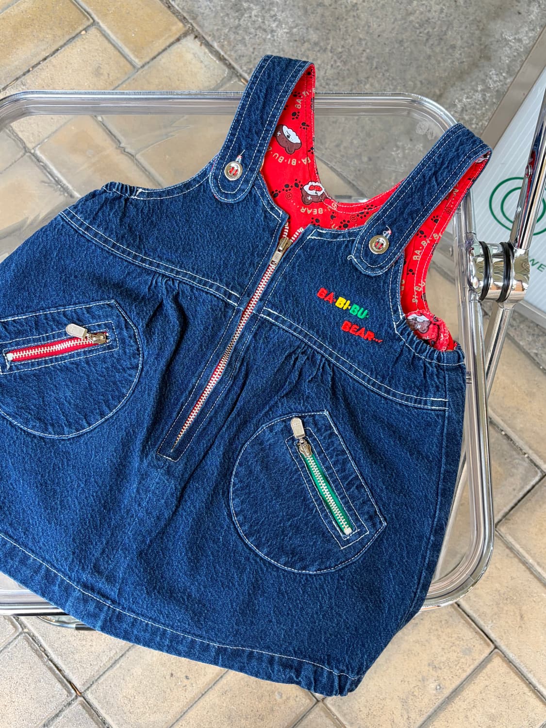 vtg kids 빈티지 키즈 원피스 (90) 상품이미지4