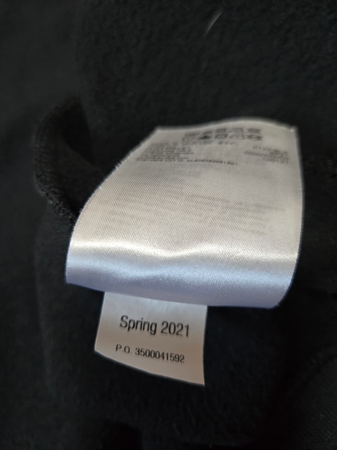 칼하트 블랙 기모 후드집업 상품이미지7