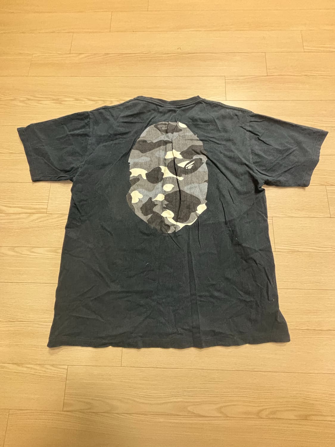 베이프 반팔 블랙 상품이미지2