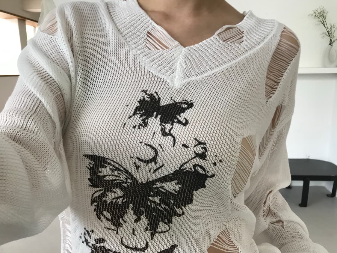 vintage grunge pattern knit 상품이미지8