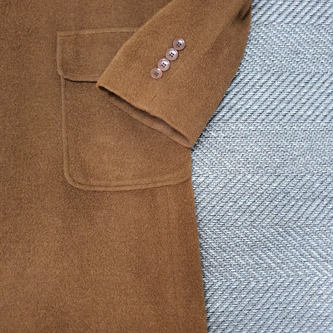 지오송지오 울 알파카 롱코트 남자105 상품이미지4