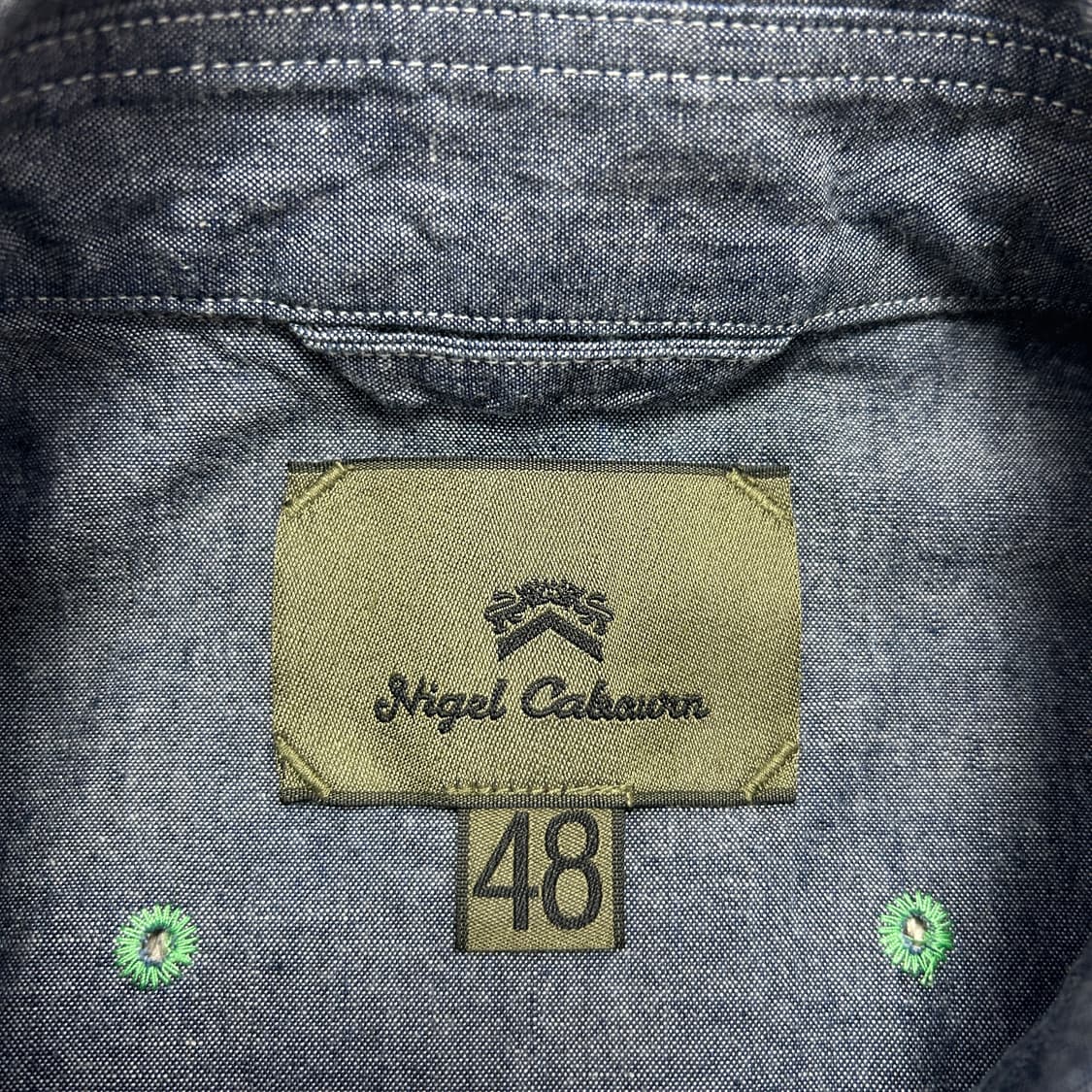 나이젤카본 메디컬 샴브레이 셔츠(48) 상품이미지2