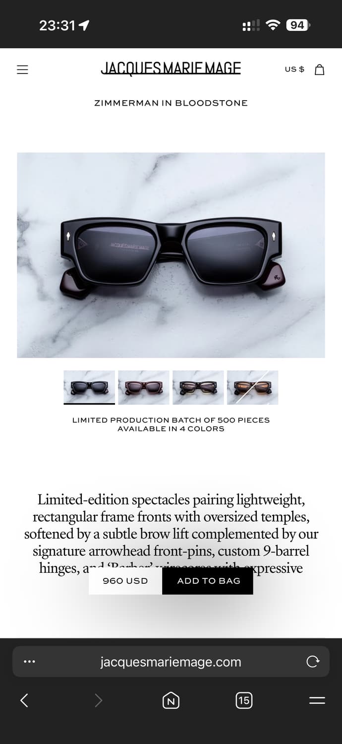 국내 미입고 신상 자크마리마지 ZIMMERMAN 풀패키지 새상품 상품이미지8