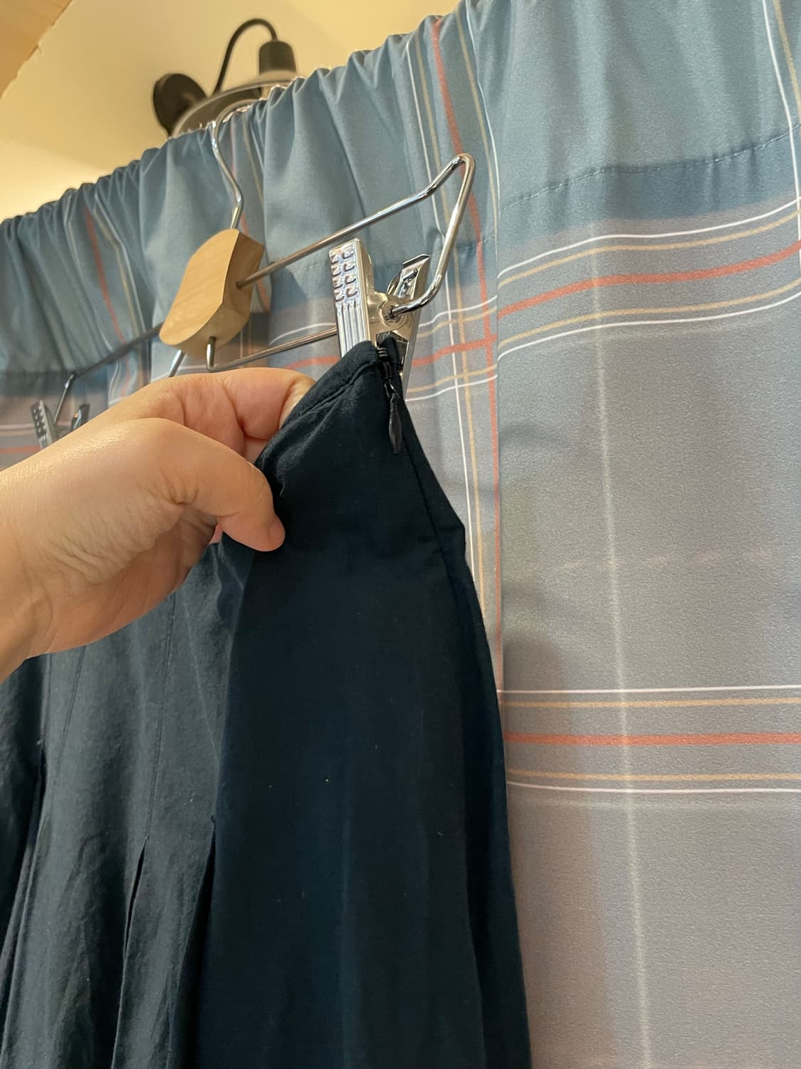 일본 레이스펀칭 핀턱스커트 상품이미지2