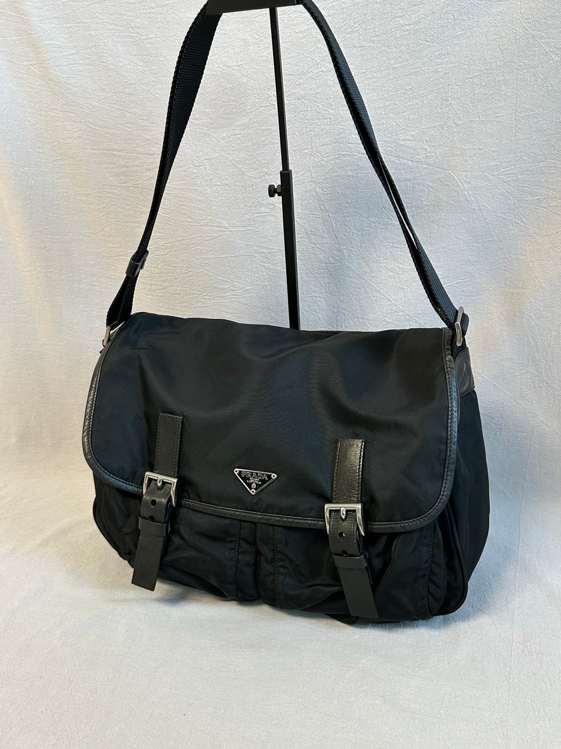 프라다 나일론 포코노 크로스백 메신저백 투포켓 버클 상품이미지8