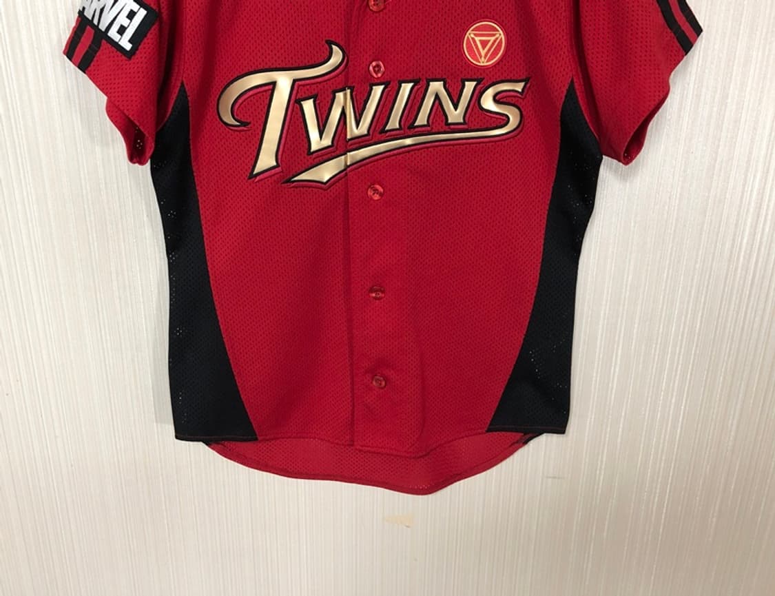 KBO 마블XLG트윈스 아이언맨유니폼/져지 9호(80) #32 이천웅 상품이미지3