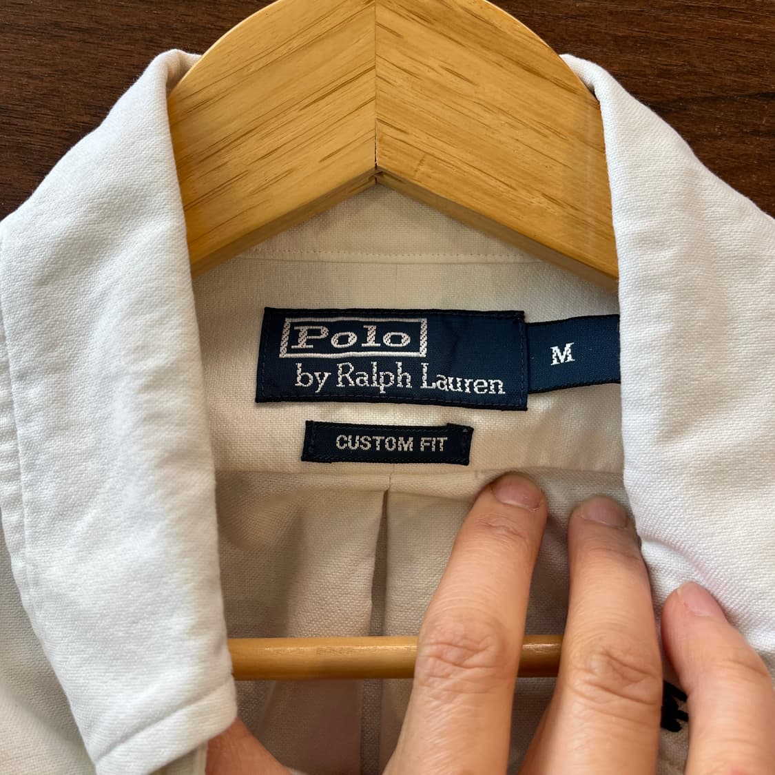 Polo 빅로고 화이트 셔츠 상품이미지5