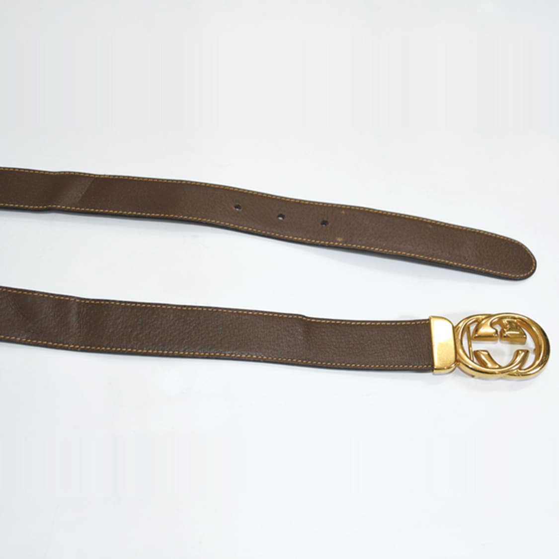GUCCI -ITALY GG 버클레더벨트 상품이미지3