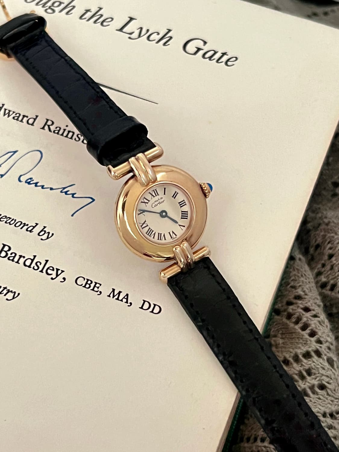 까르띠에 머스트 꼴리제  시계 / 정품감정서 . 케어 상품이미지2