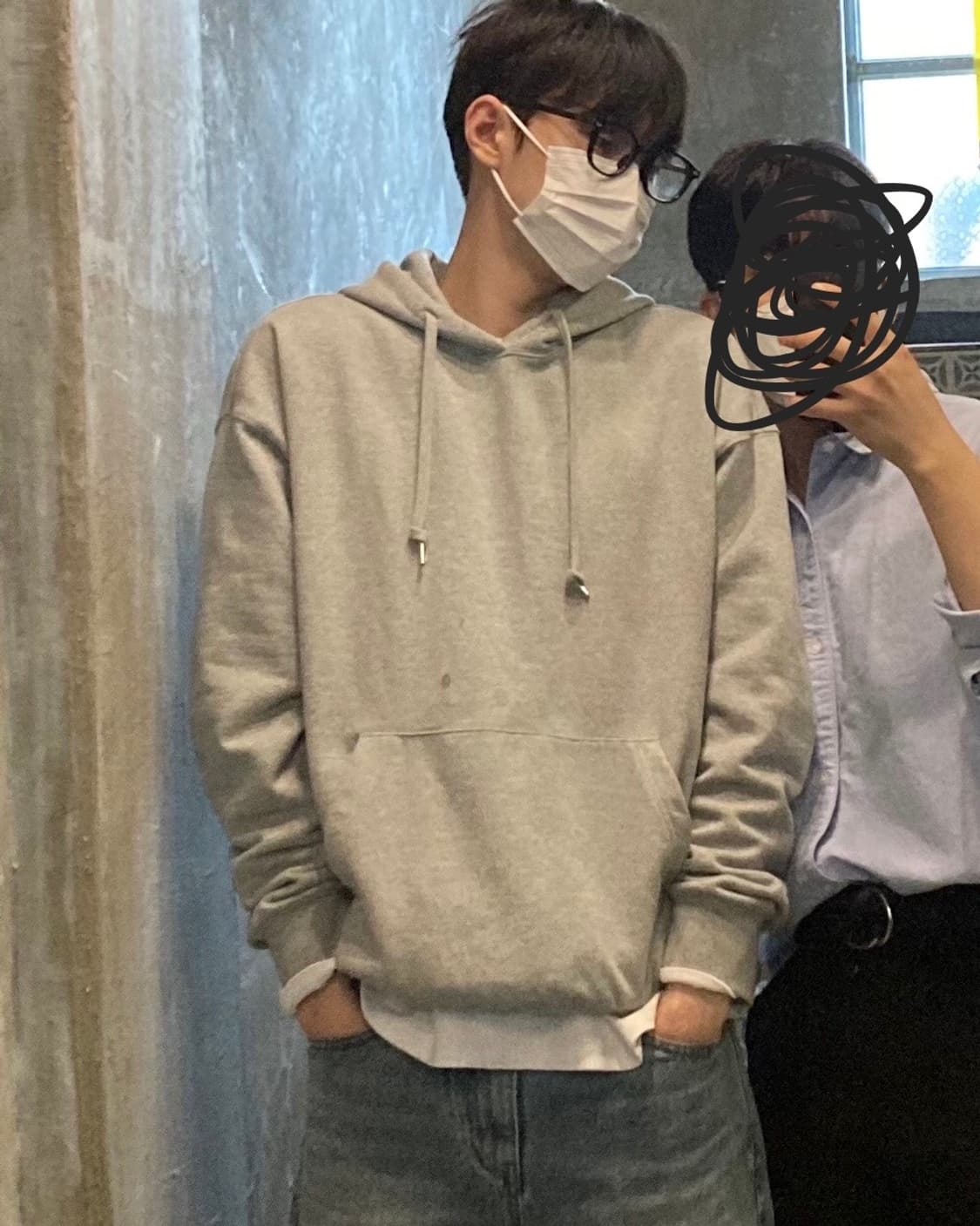 무신사 스탠다드 헤비웨이트 후드 XL 상품이미지1