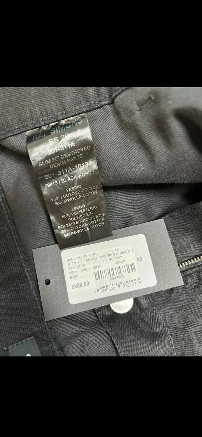 라프시몬스 레이어드 데님 팬츠 상품이미지5