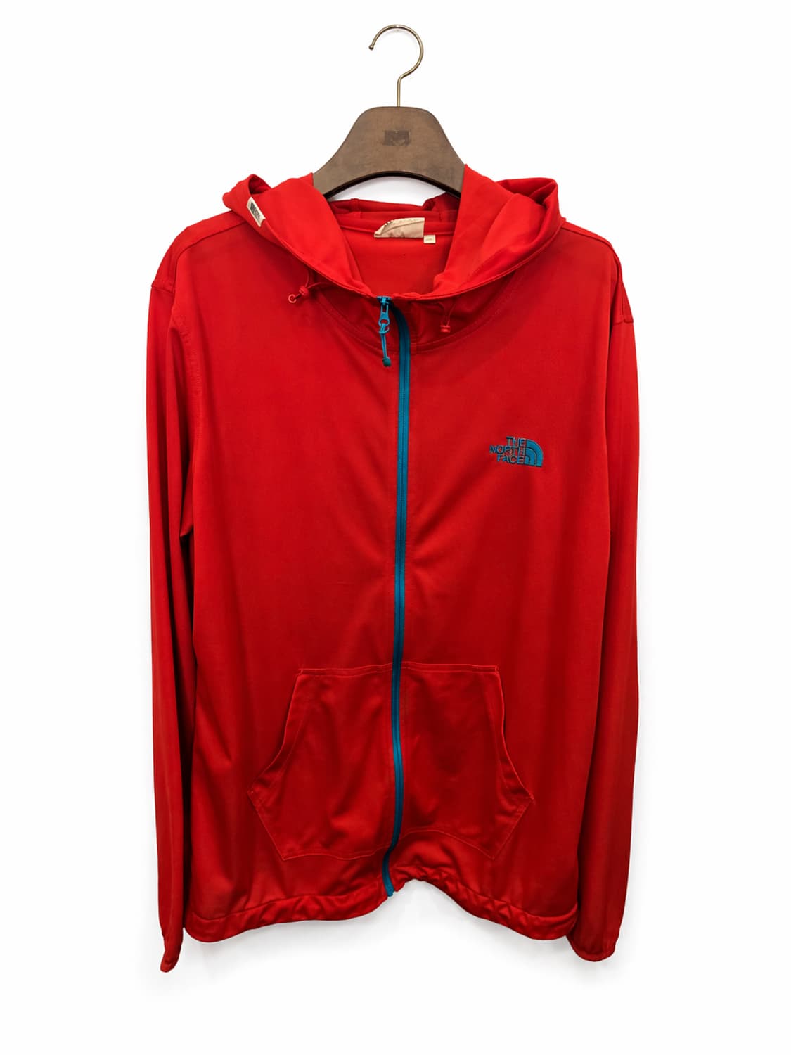 105,XL,세탁완료 )) 노스페이스 후드 얇은 점퍼! 상품이미지1