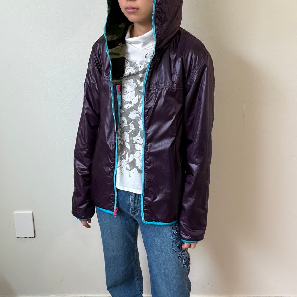 Beams 카모 리버시블 자켓 상품이미지3