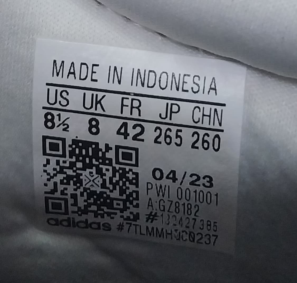 아디다스 레이서 TR21 265mm 상품이미지9