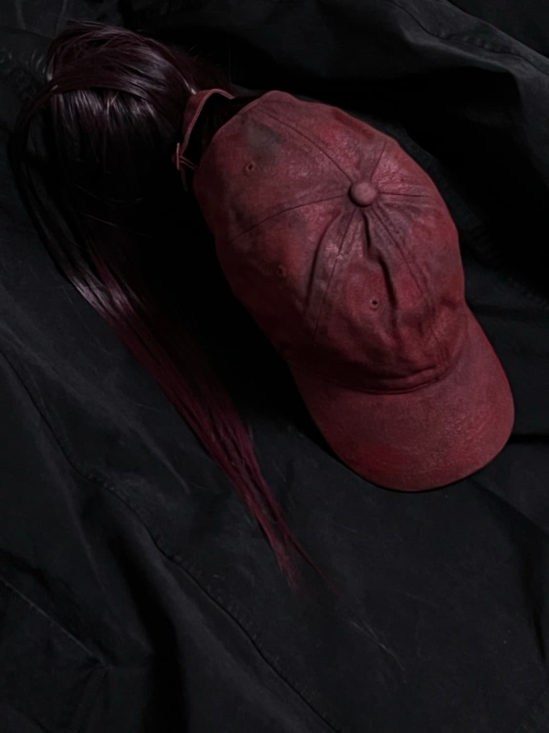 P.L.N  OLISKIN HAIR CAP / RED 상품이미지1