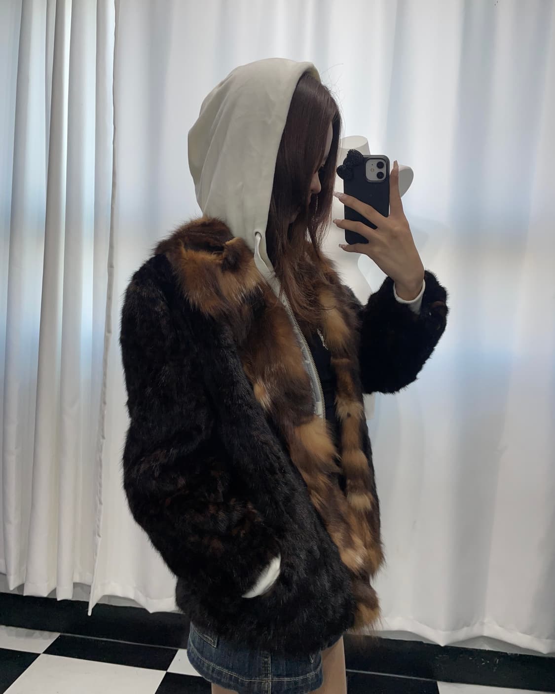 🎸브라운 퍼 자켓🎸 상품이미지1