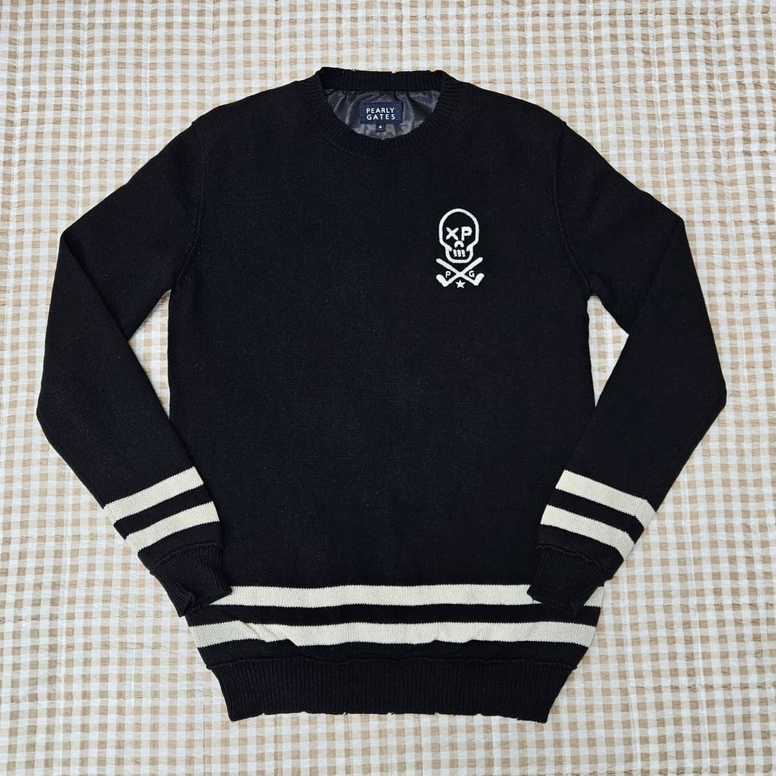 파리게이츠 방풍 울 캐시미어 스웨터 남자100 상품이미지1